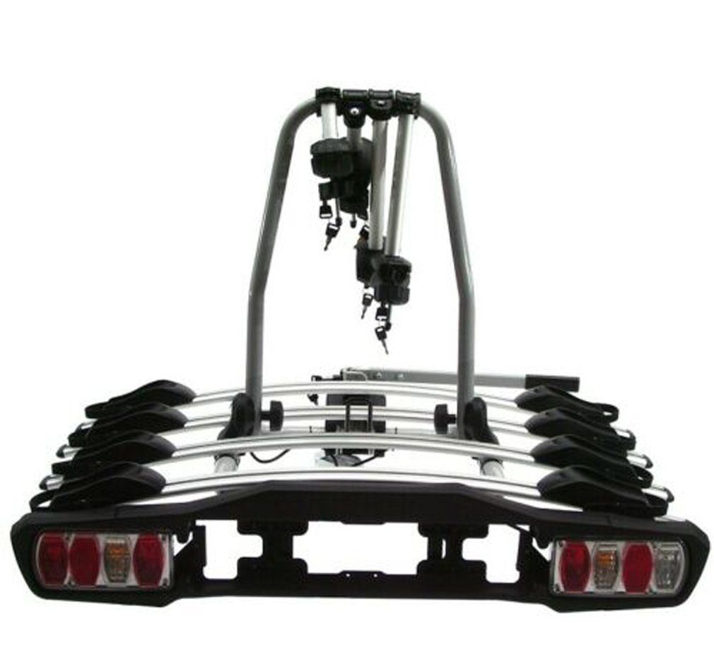 Heckträger Heckfahrradträger Apex 58001 abklappbar für 4 60kg Fahrradträger Anhängerkupplung Fahrräder