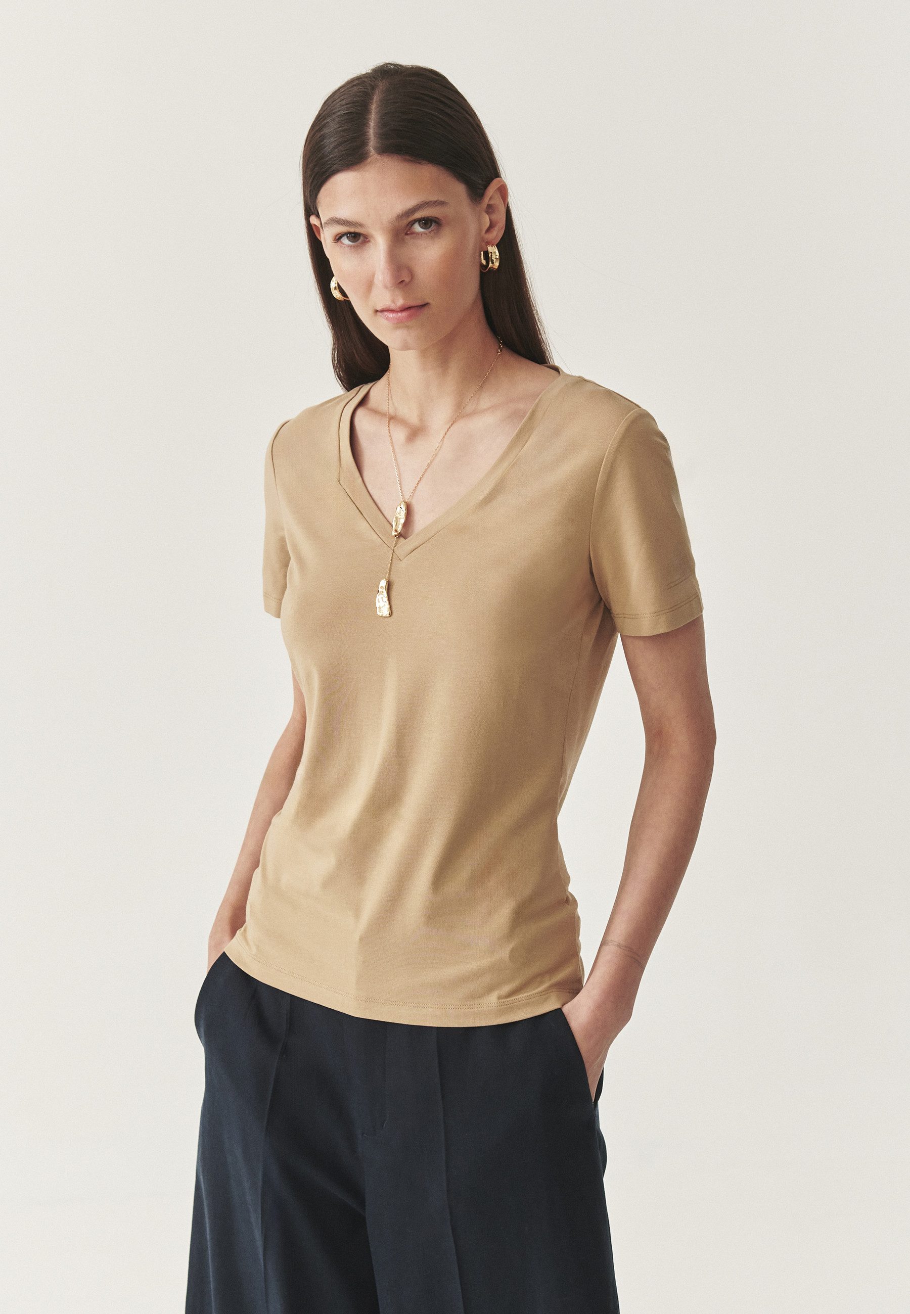 TATUUM T-Shirt Luftiges T-Shirt Aus Baumwolle Und Modal - Lisa