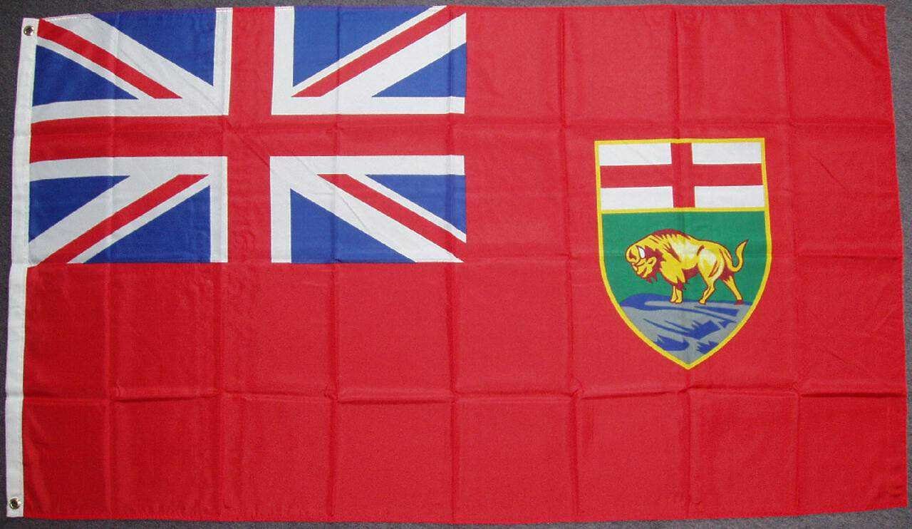 flaggenmeer Flagge Manitoba 80 g/m²