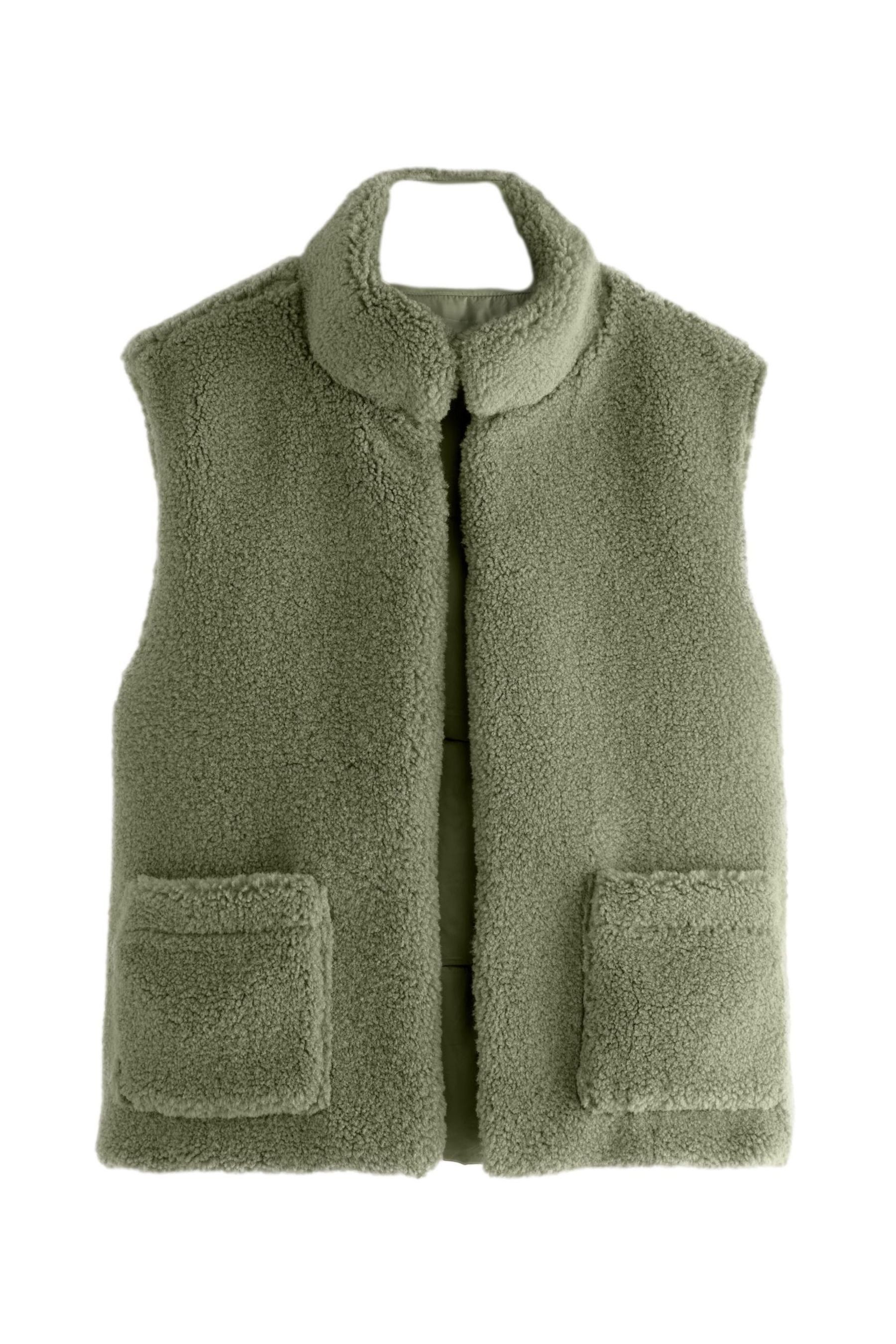 Next Fleeceweste Wendebare Teddy-Weste aus Borg günstig online kaufen