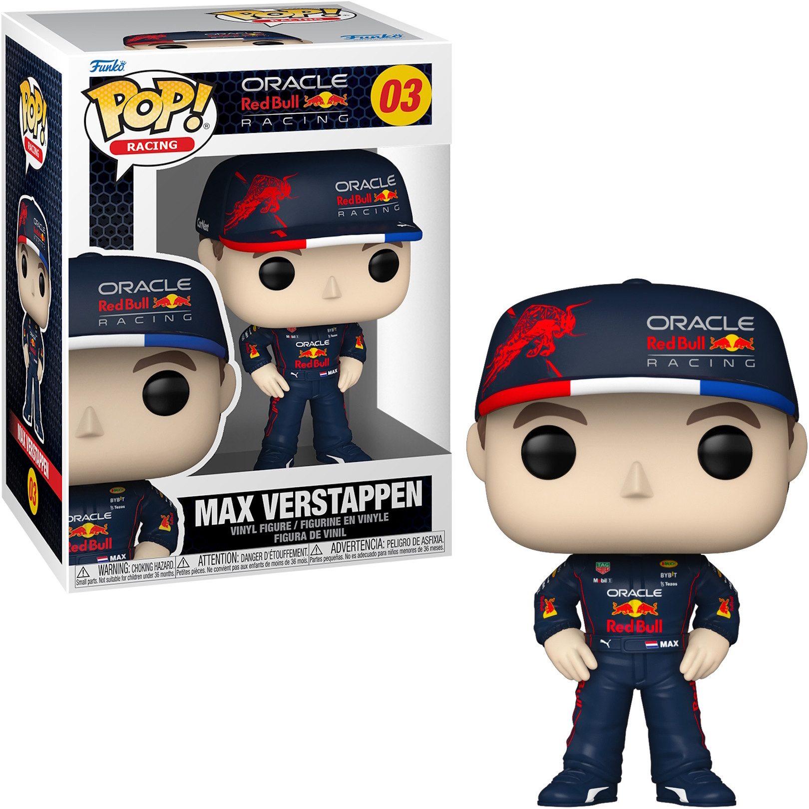Funko Spielfigur Oracle Red Bull Racing - Max Verstappen 03 Pop! – Bild 2 von 4