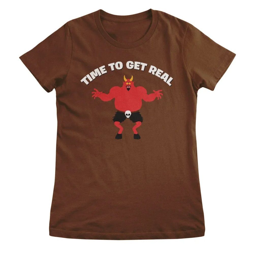 South Park T-Shirt Satan - Time TO Get Real Girly Tee