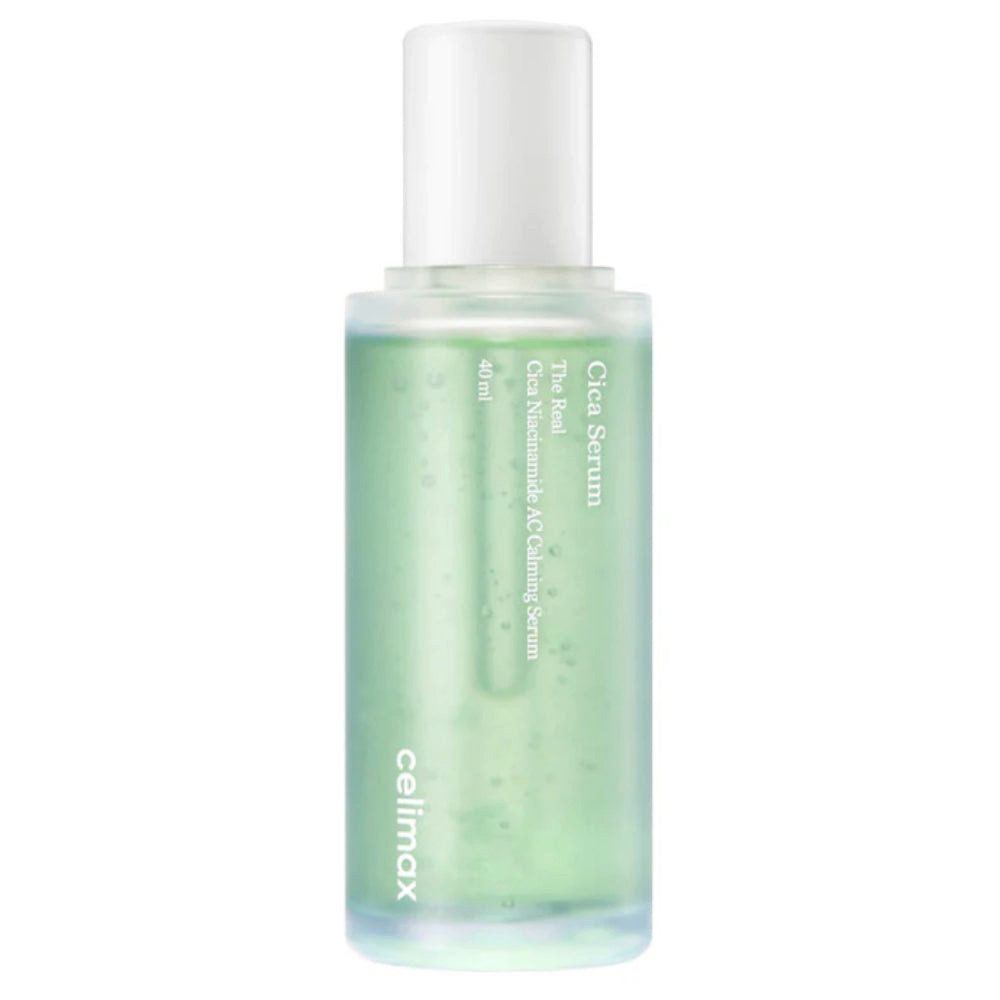celimax Gesichtsserum Celimax, The Real Cica Niacinamide AC Calming Serum - 40 ml, Beruhigendes Cica-Serum mit Niacinamid für empfindliche, unreine Haut