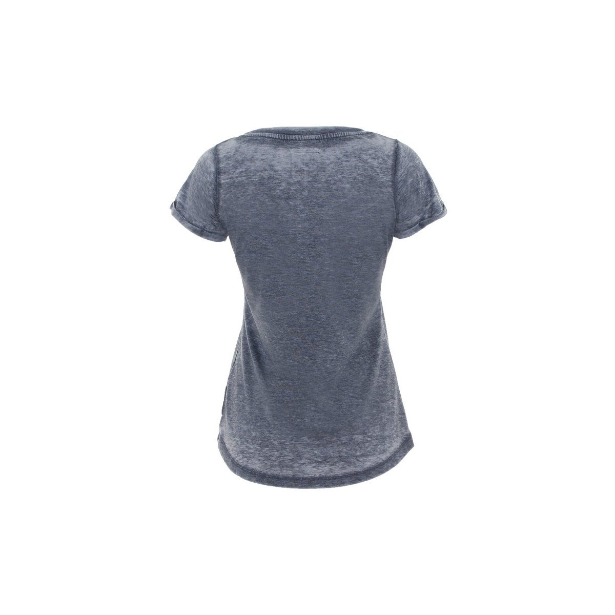 DAILY´S regular marineblau T-Shirt (1-tlg) Navyblau