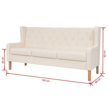 DOTMALL Loungesofa 3-Sitzer-Sofa im skandinavischen Design, mit Anti-Rutsch Beinen