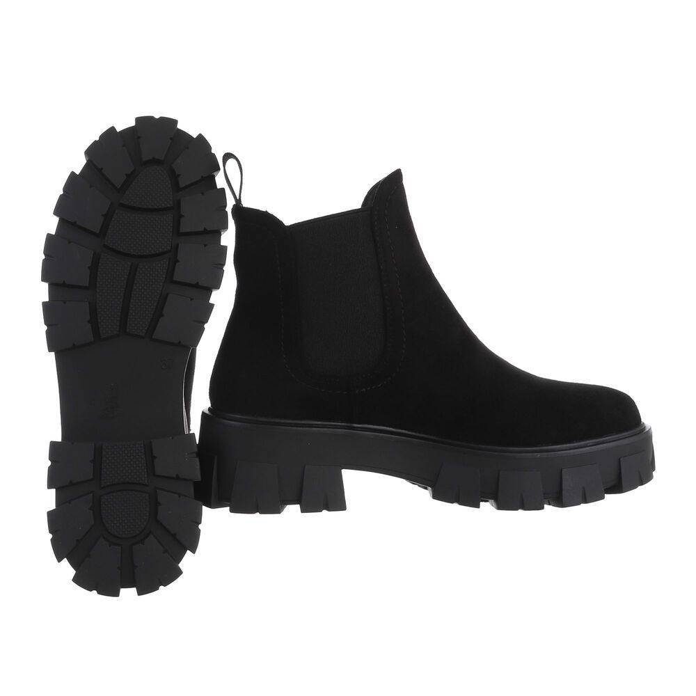 Ital-Design Damen Chelsea Freizeit Plateaustiefelette (76772027) günstig online kaufen