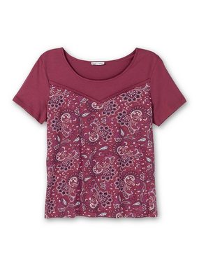 sheego by Joe Browns T-Shirt Große Größen mit Paisleymuster