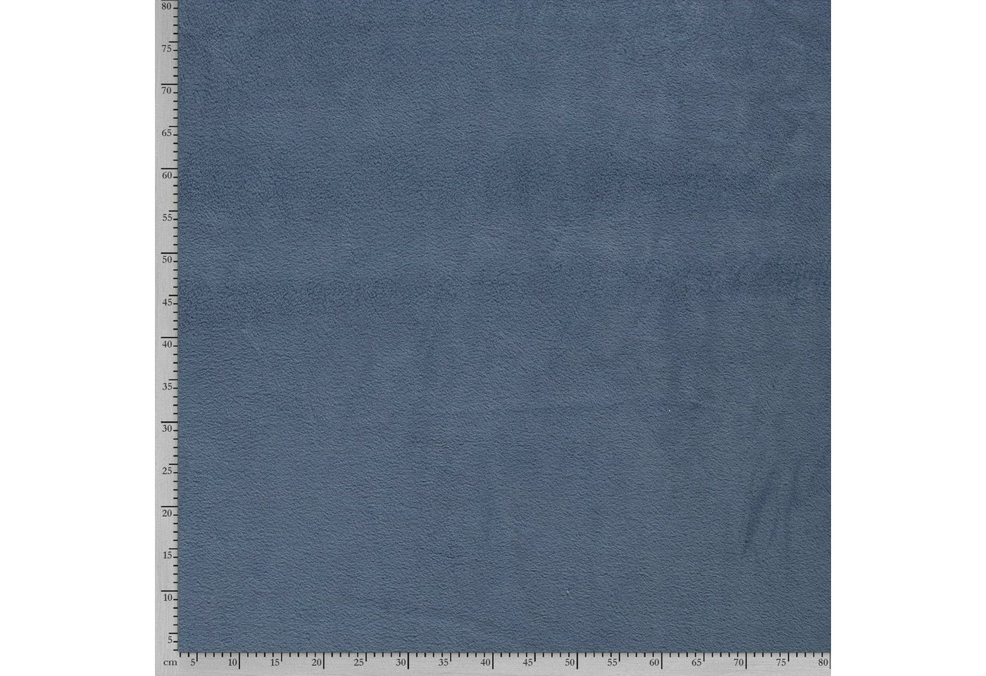 Thumbnail - maDDma Stoff Fleecestoff Vliesstoff Fleece Stoff Zuschnitt ab 0,5m Meterware, jeans