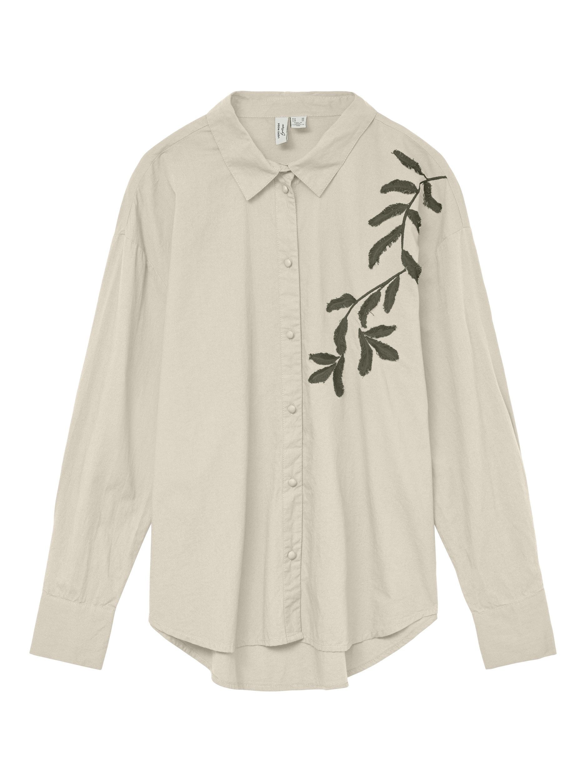 Vero Moda T-Shirt VMFERN L/S SHIRT WVN BTQ GA
