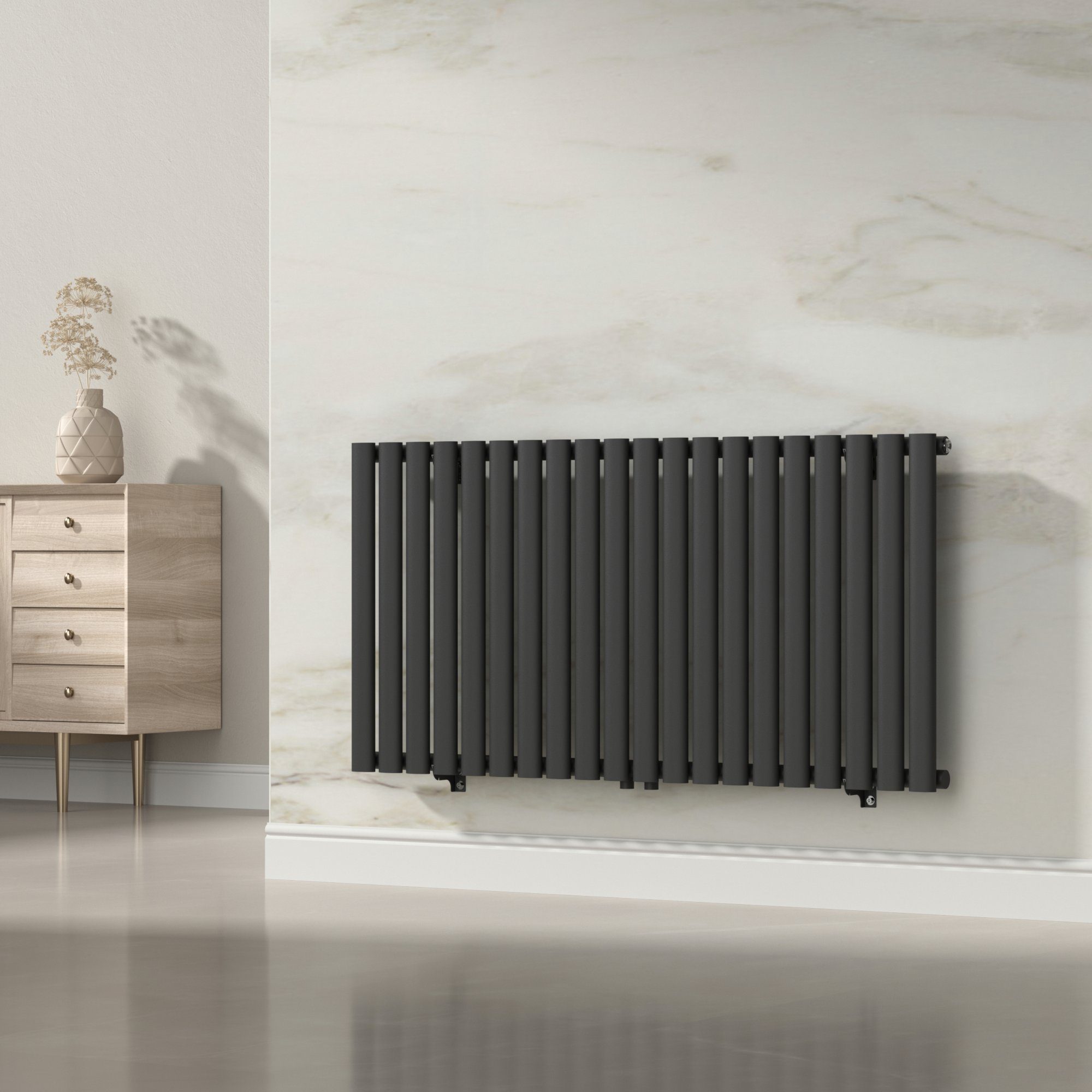 neu.haus Designheizkörper, »Nore« Röhrenheizkörper 60x120cm Einlagig günstig online kaufen
