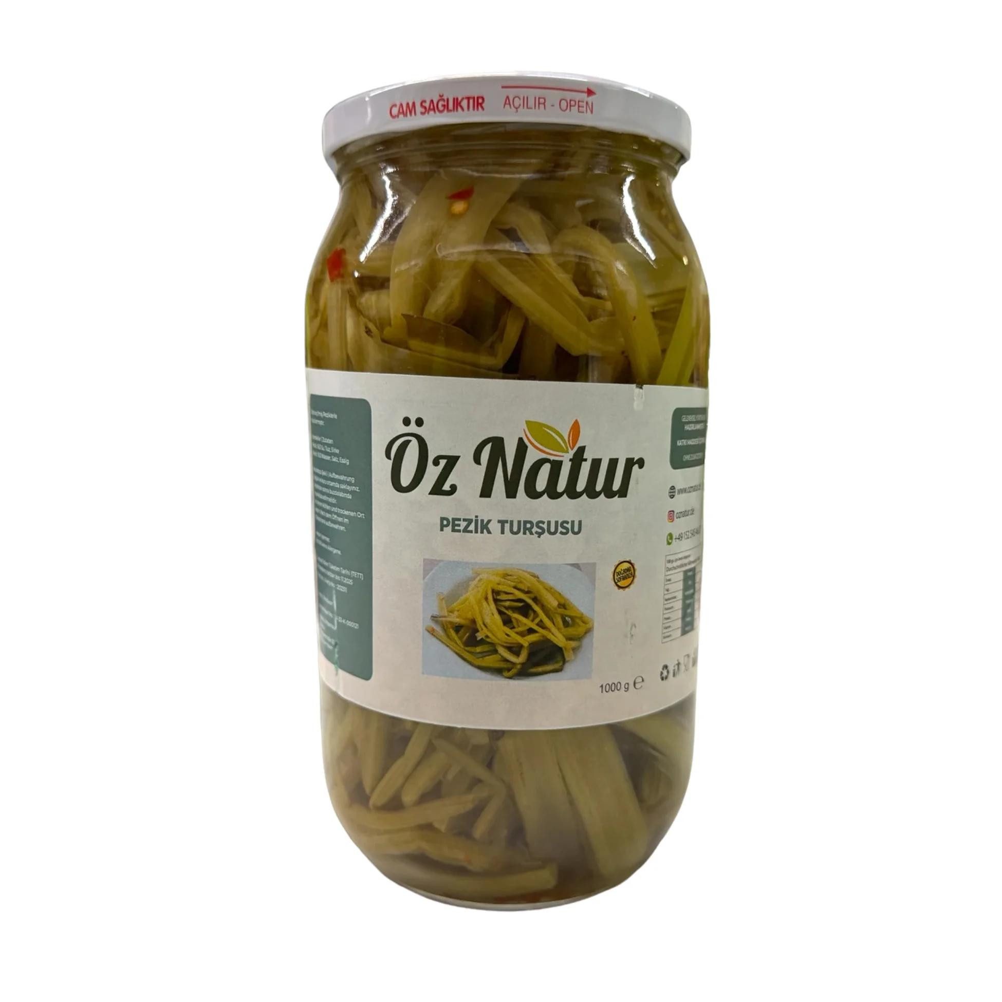 Öz Natur Fertiggericht, Eingelegte Pezik aus Antep 1kg