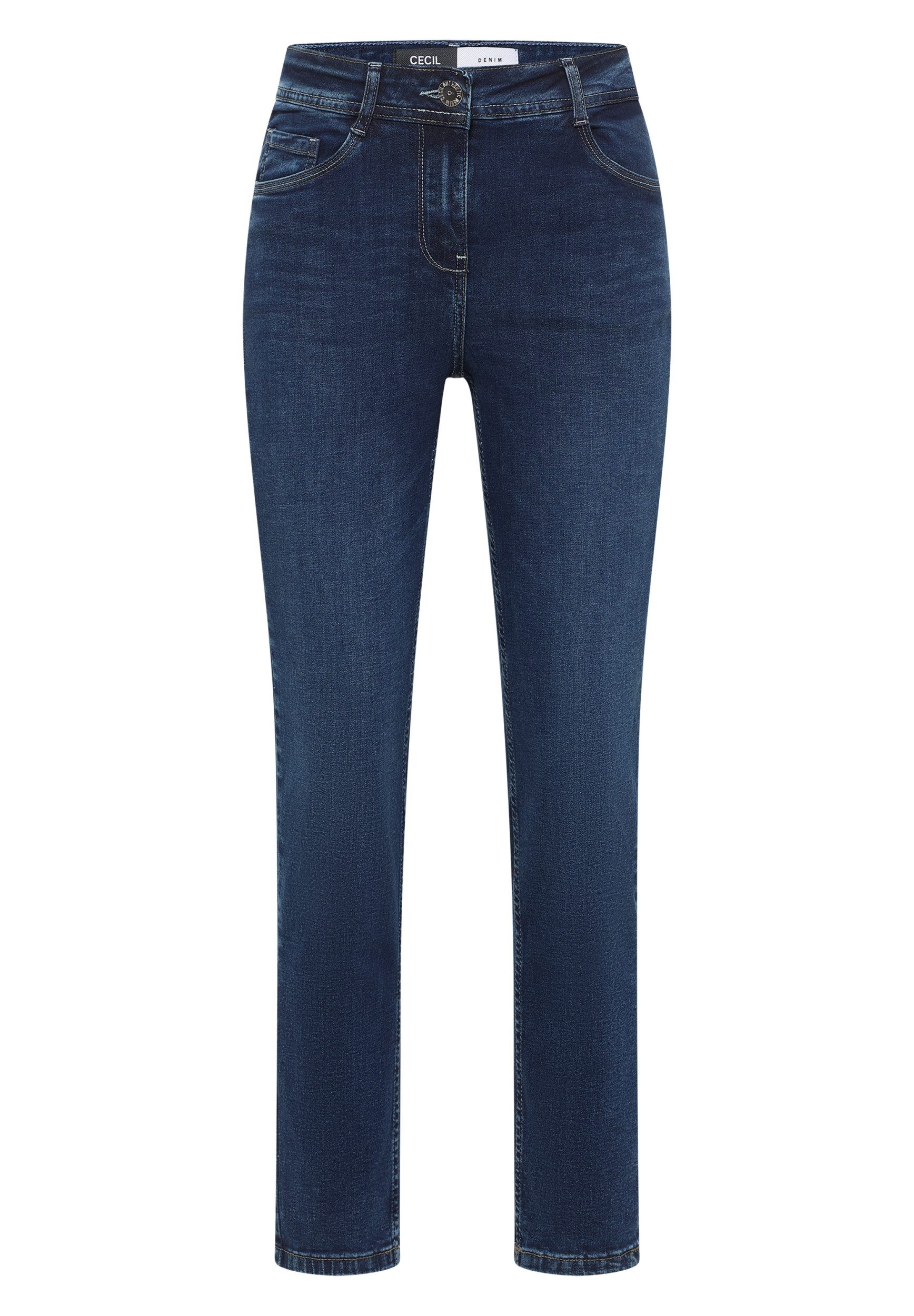 CECIL 5-Pocket-Jeans Style NOS Vicky Mid Blue mid blue wash