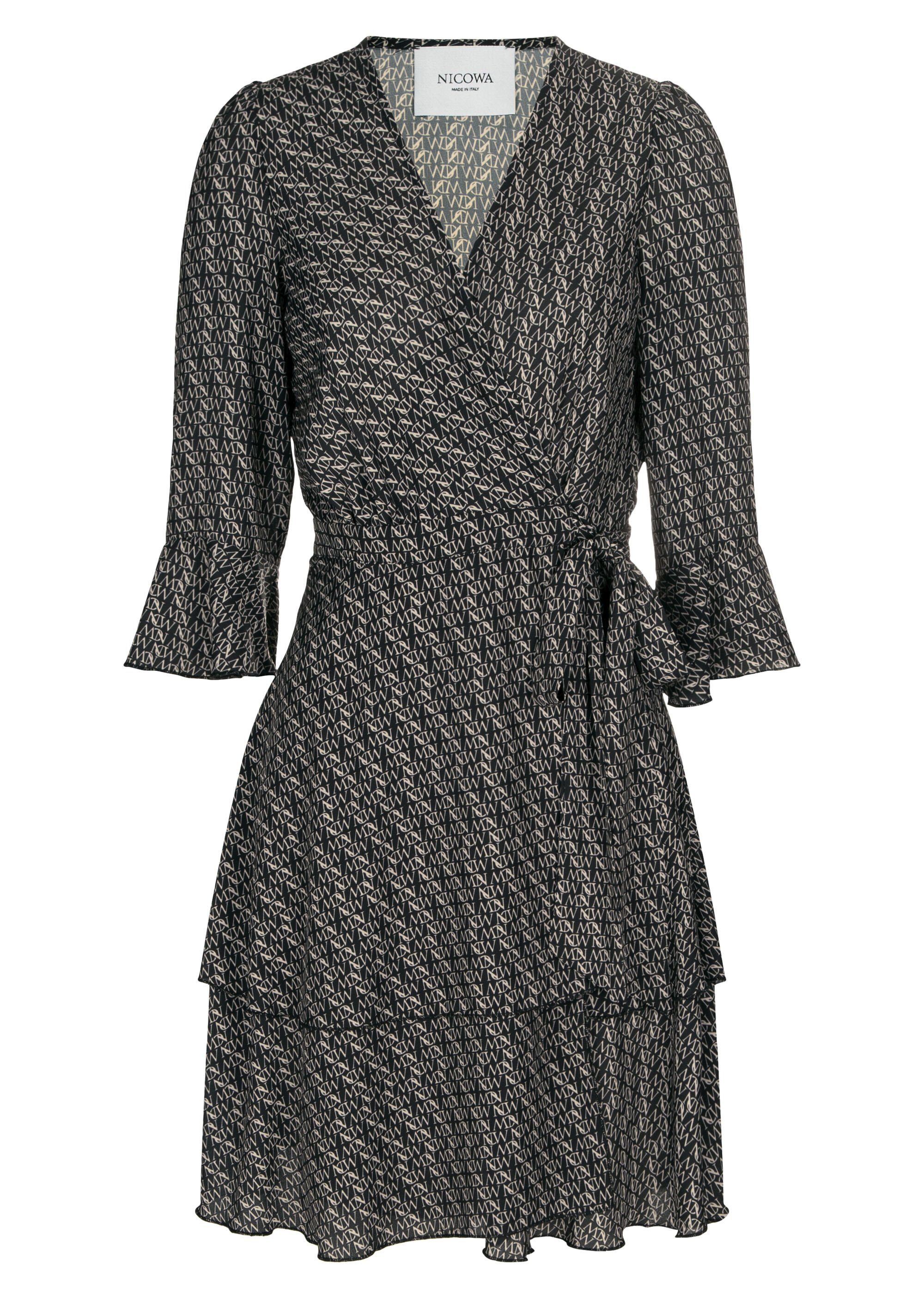 Nicowa A-Linien-Kleid NIOGRA (1-tlg) mit Volants günstig online kaufen