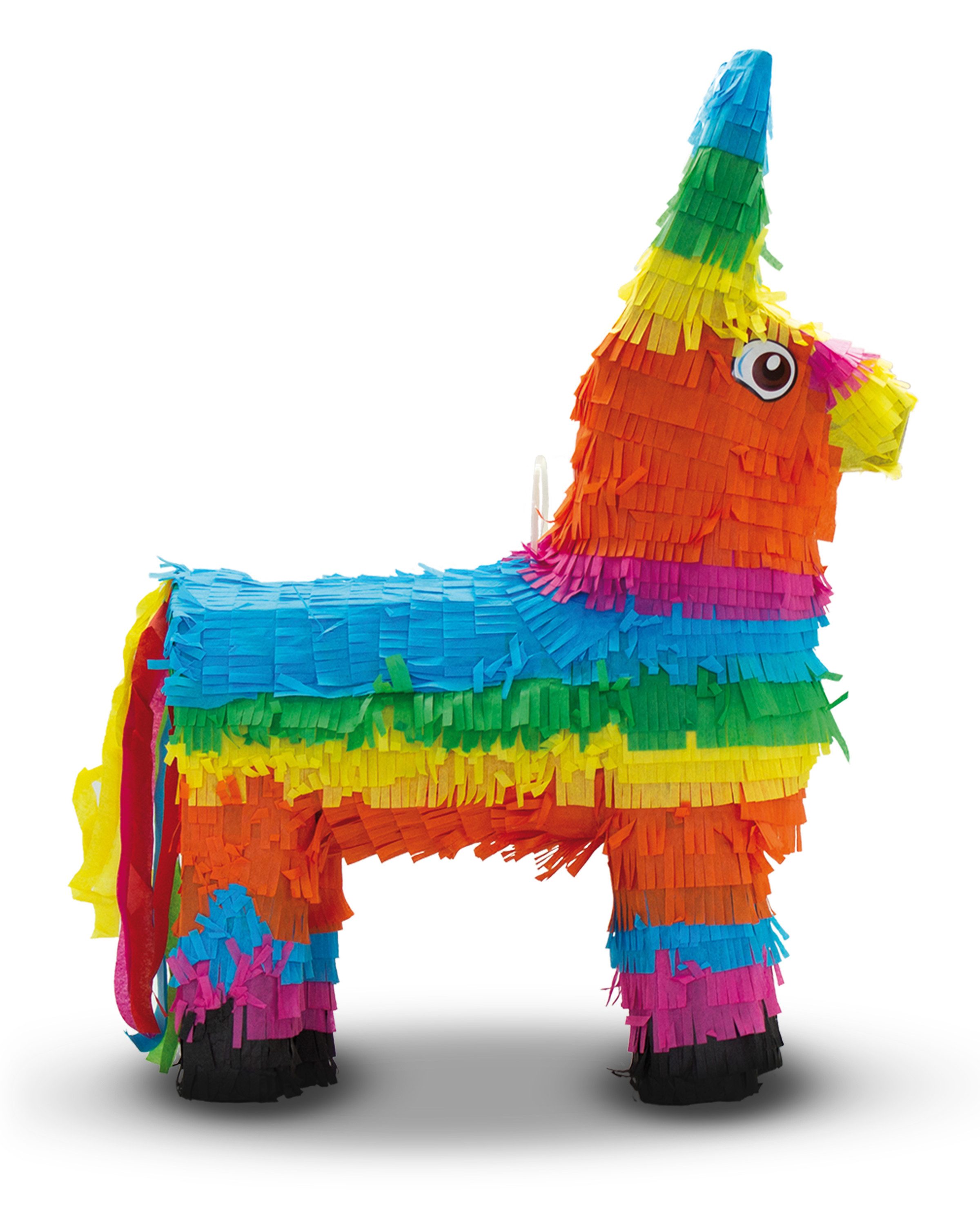 Party Factory Pinata Pinata traditionelle mexikanische Esel, klassischer bunter Donkey