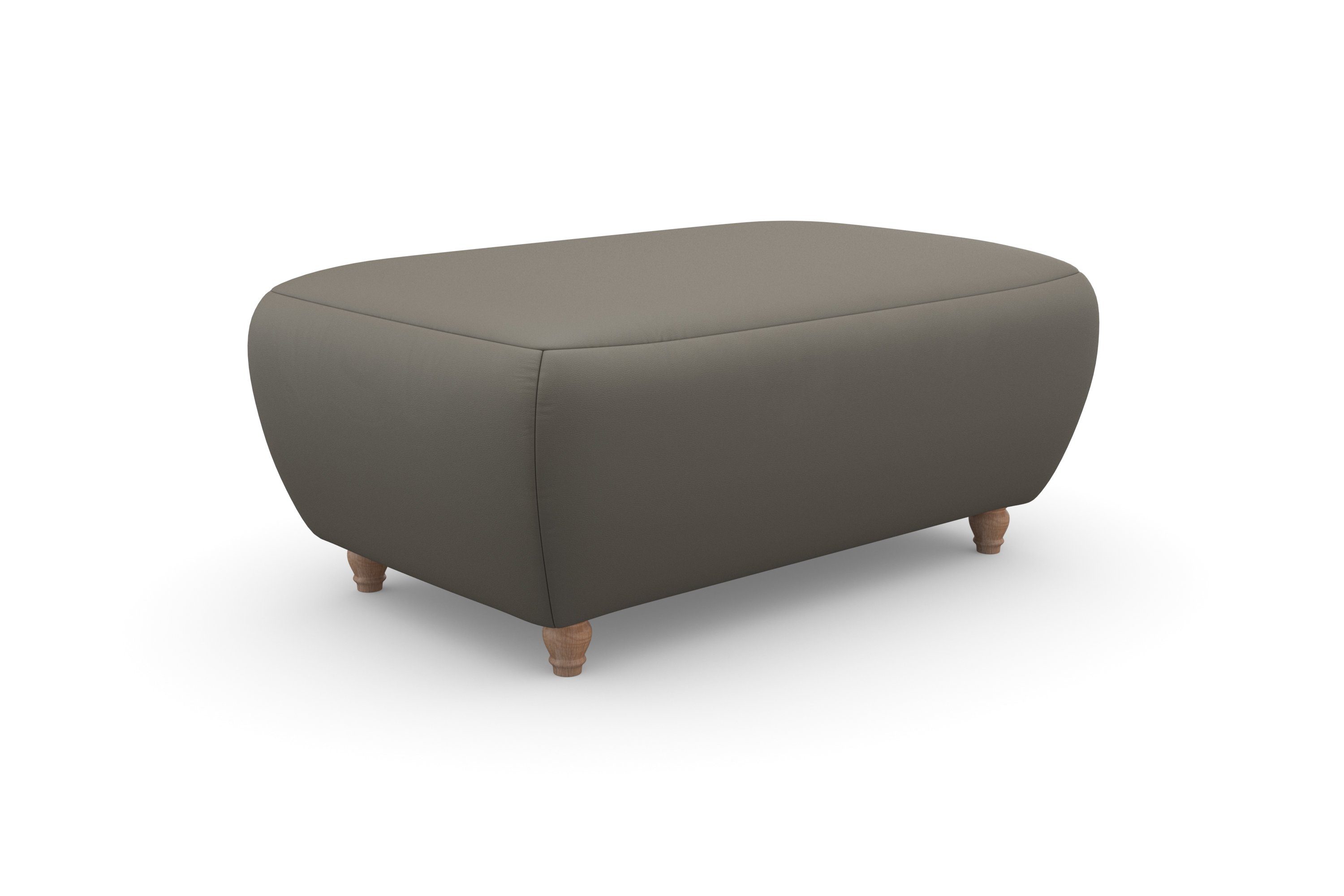 Home affaire Polsterhocker Boston (1 St), in 4 Bezugsqualitäten, auch in NaturLEDER