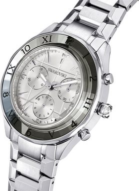 Swarovski Chronograph DEXTERA, 5641297, Armbanduhr, Quarzuhr, Damenuhr, Swarovski-Kristalle, Swiss Made