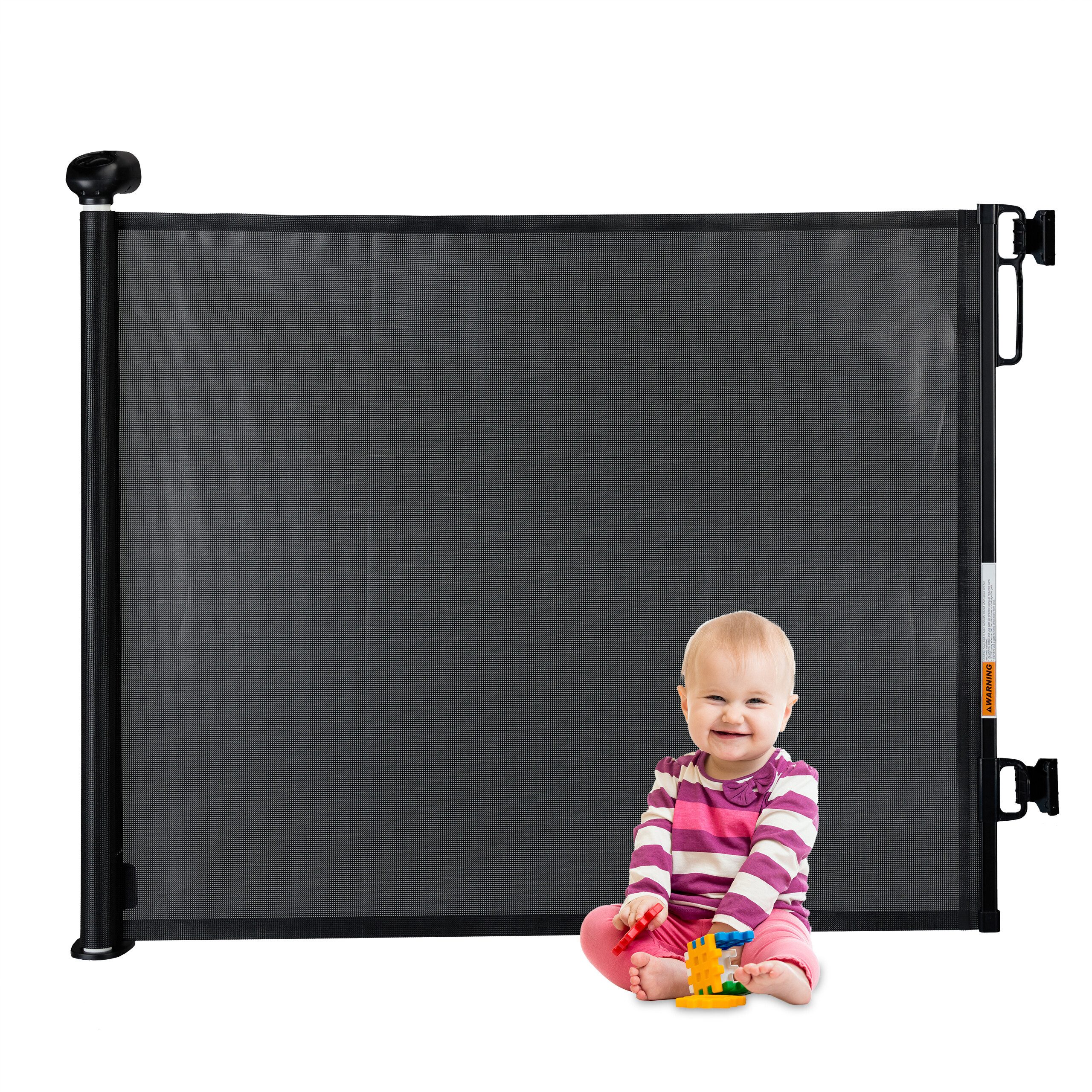relaxdays Universalschutzgitter Treppenschutzgitter Design C 70-140 günstig online kaufen