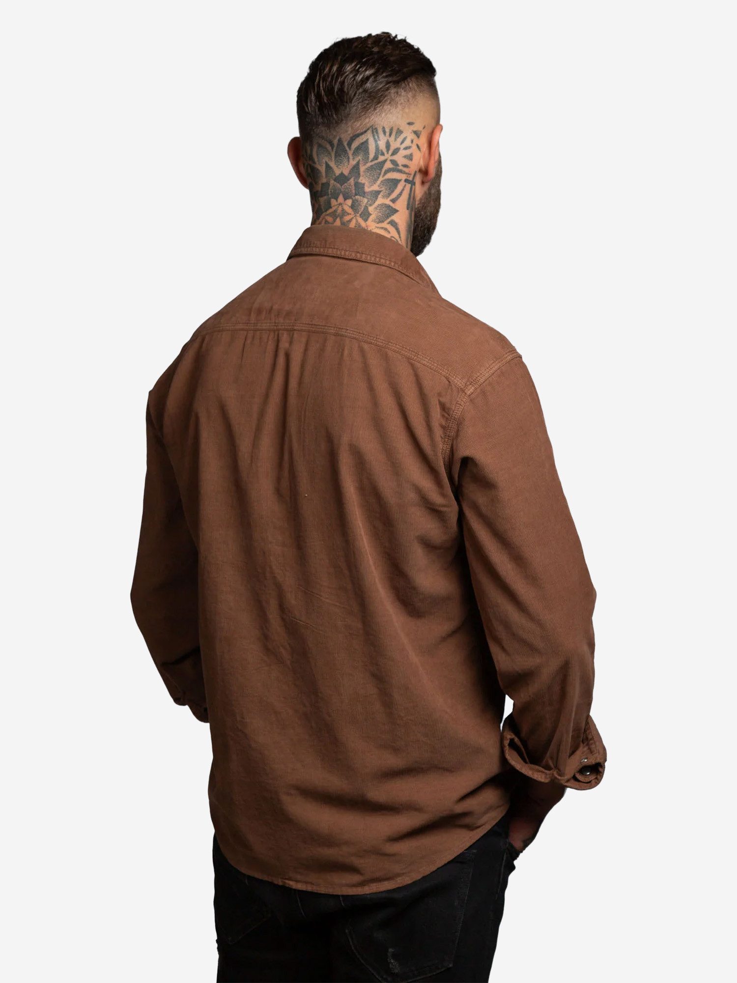 Checker Langarmhemd Dynasty Cord (2-tlg) Businesshemd, Freizeithemd, Langarmhemd