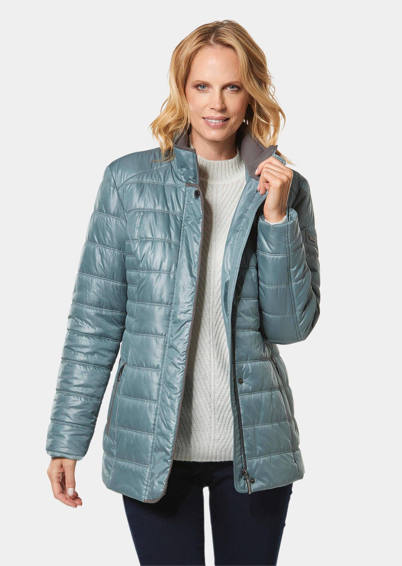 GOLDNER Winterjacke Detailreiche Steppjacke Feine Kontrastpaspel günstig online kaufen