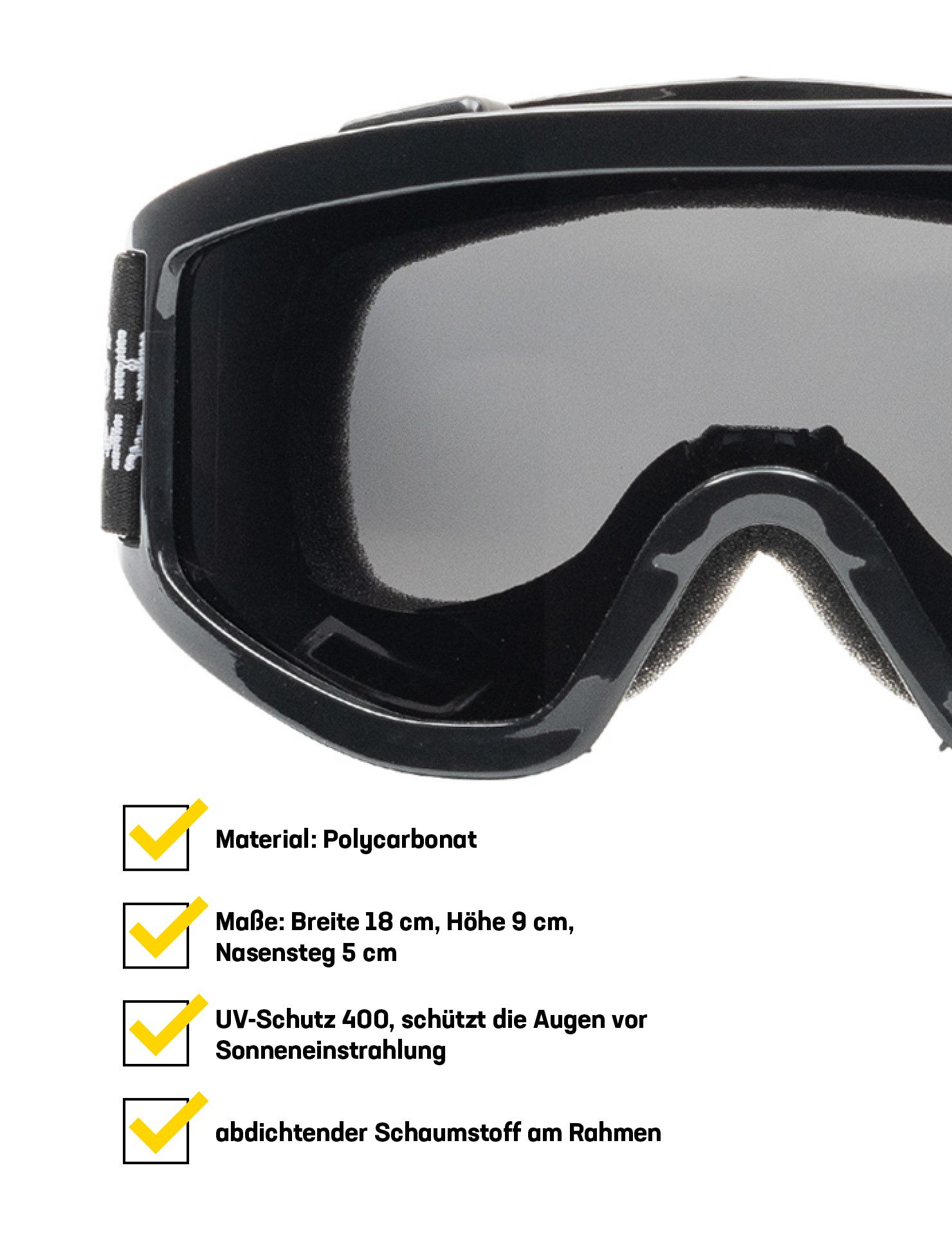 HIDETOSHI WAKASHIMA Skibrille HIDETOSHI WAKASHIMA Unisex Ski- & Snowboardbrille, UV-Schutz 400, schützt die Augen vor Sonneneinstrahlung