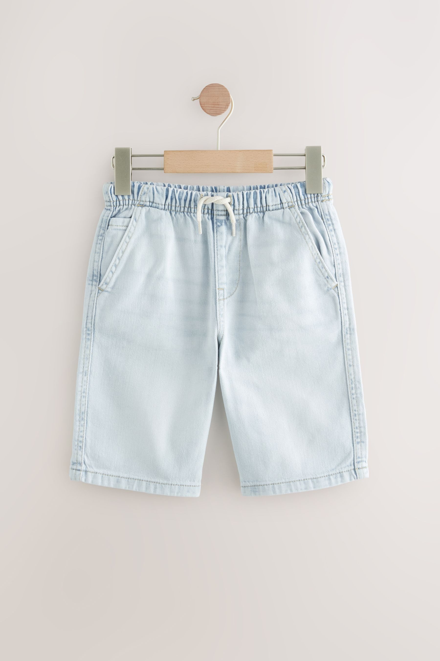 Next Shorts Denim-Bermudashorts aus 100 % Baumwolle 2er-Pack (2-tlg)
