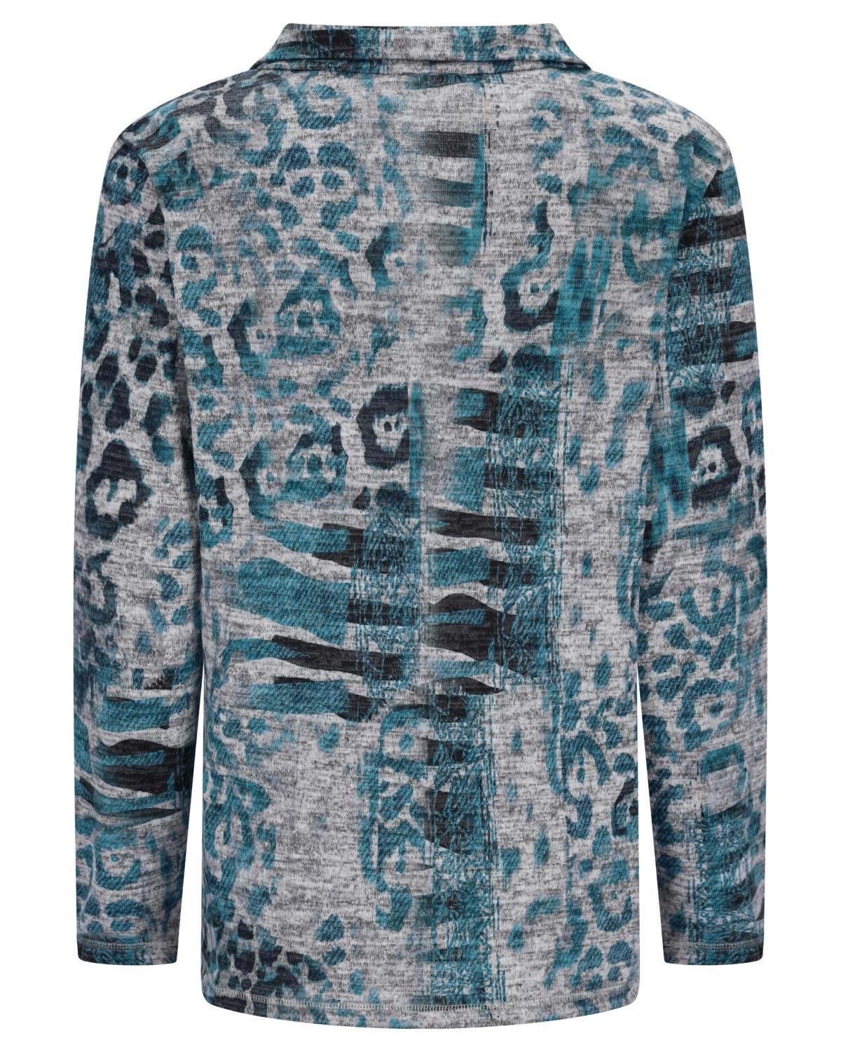 Hajo Blusenshirt Strickshirt mit Stehkragen und günstig online kaufen