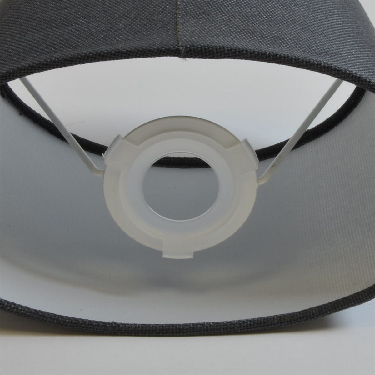 B&S Lampenschirm Lampenschirm oval aus Stoff im skandinavischen Design H 14 günstig online kaufen