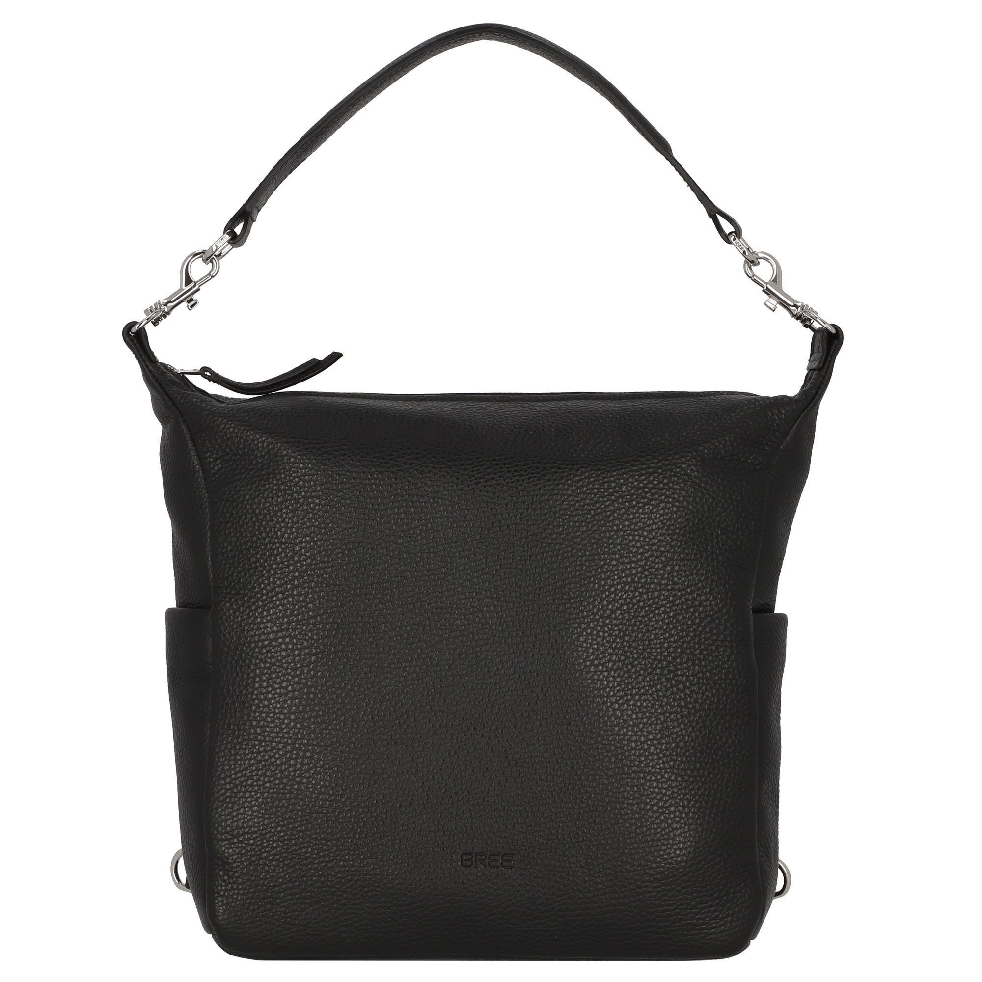 Leder black Nola, BREE Schultertasche