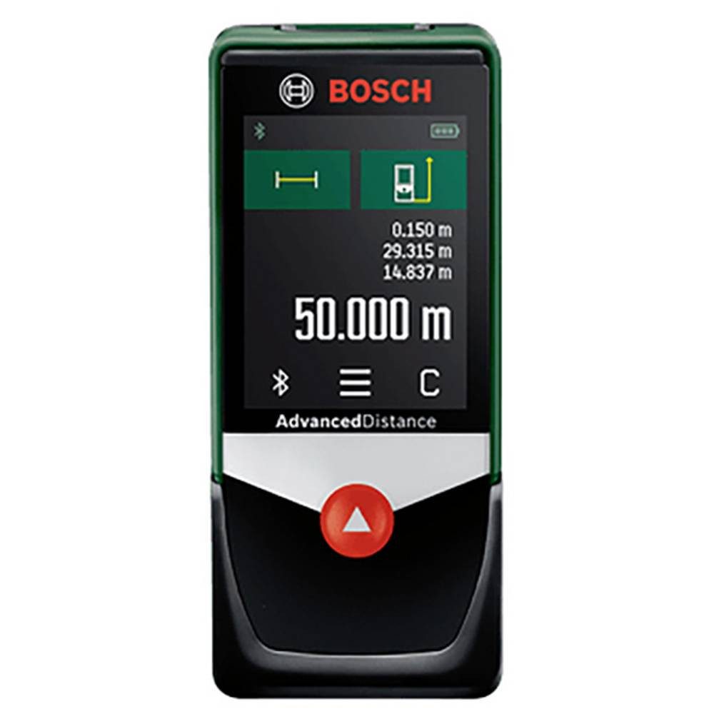 Bosch Home & Garden Entfernungsmesser Digitaler Laser-EntfernungsmessereCommerce-Karton 06036722Z0, Bluetooth, Touchscreen