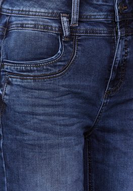 STREET ONE Loose-fit-Jeans Style Denim Modern Straight High Waist