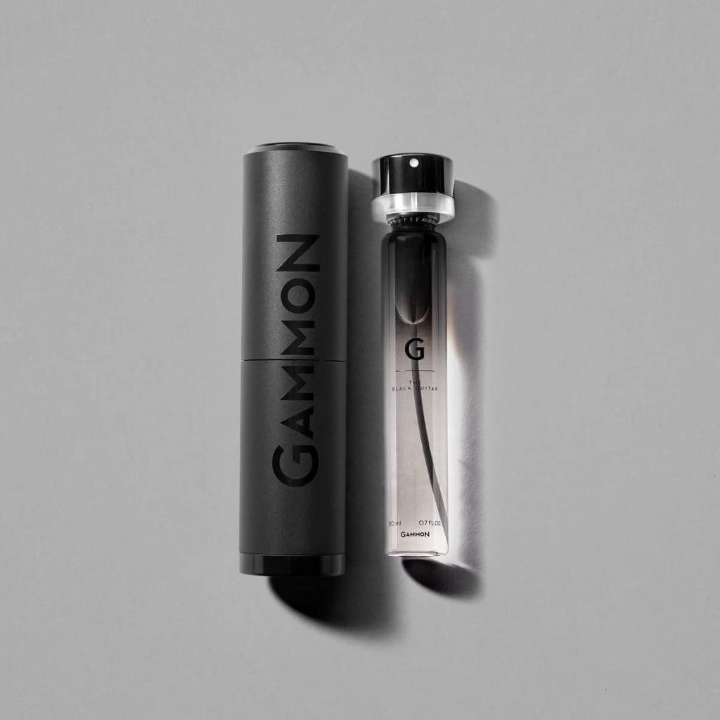 GAMMON Eau de Parfum GAMMON 8987 Black Guitar Herrenparfum Set, aromatisch-fruchtig, 1-tlg., Je nach Ausführung ein unterschiedliches Duftensemble
