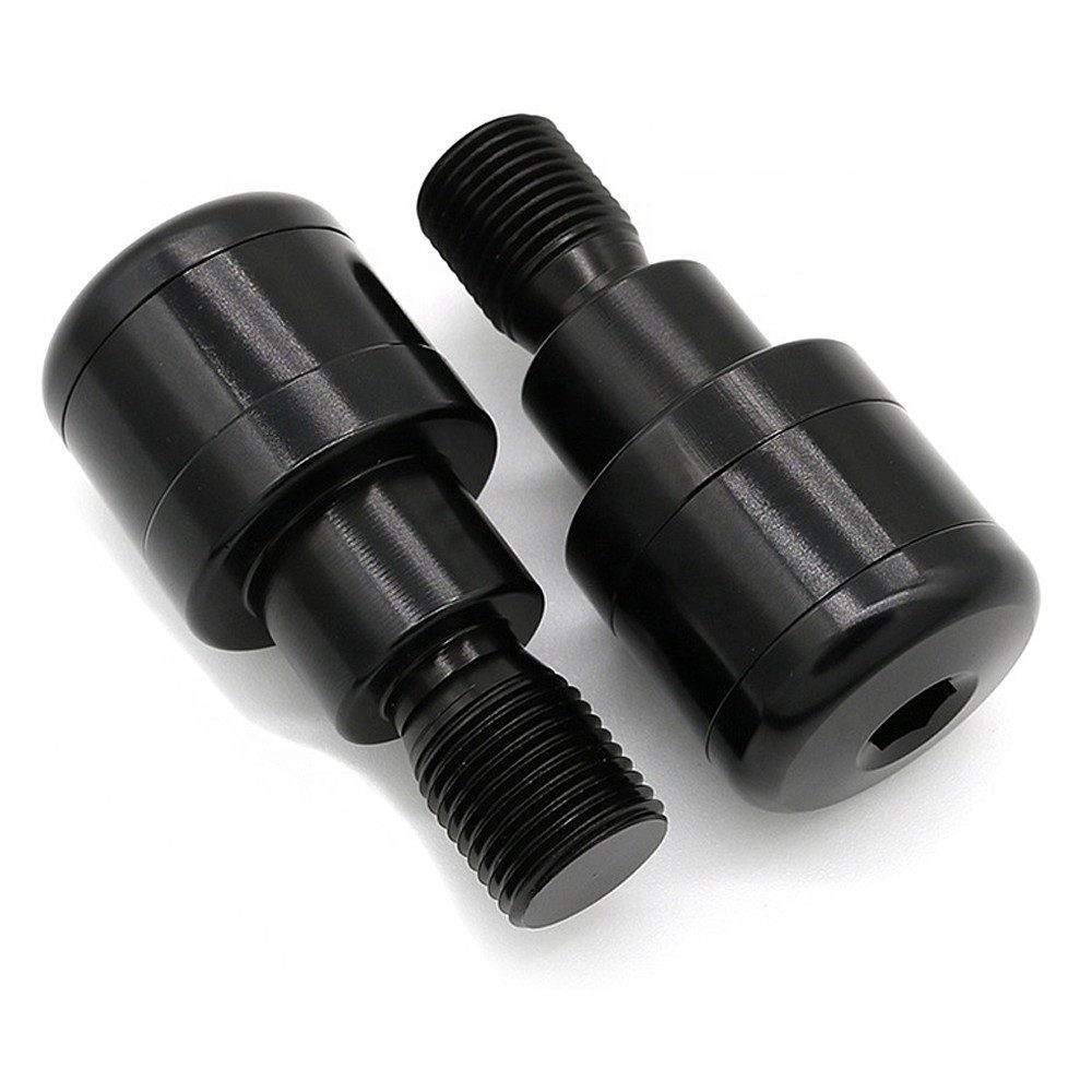 Lenkervorbau Lenkerenden / Lenkergewichte für Yamaha MT-07 13-25 BL2 schwarz