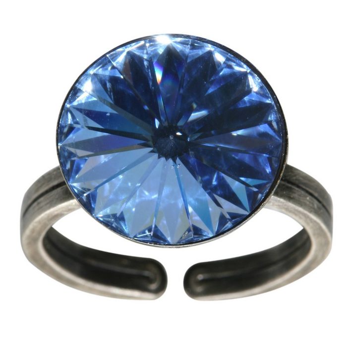 KONPLOTT Fingerring Ring Rivoli light blue