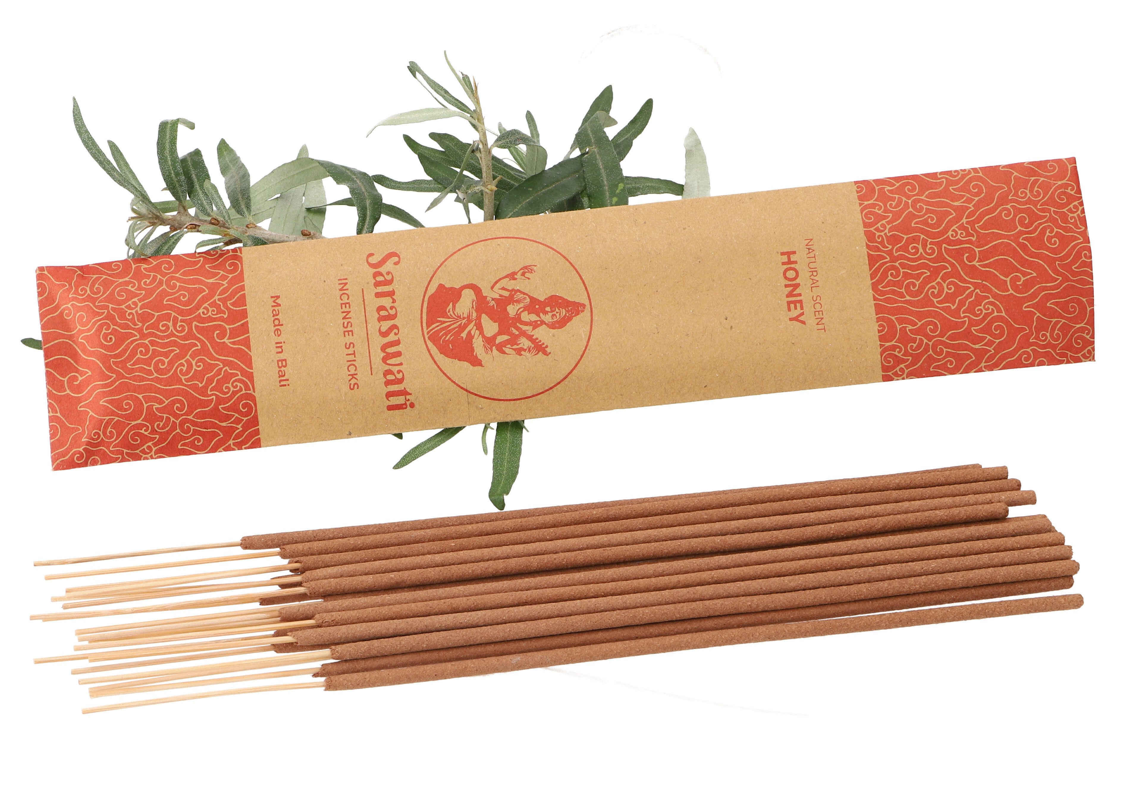 Guru-Shop Räucherstäbchen Saraswati Räucherstäbchen, balinesische..