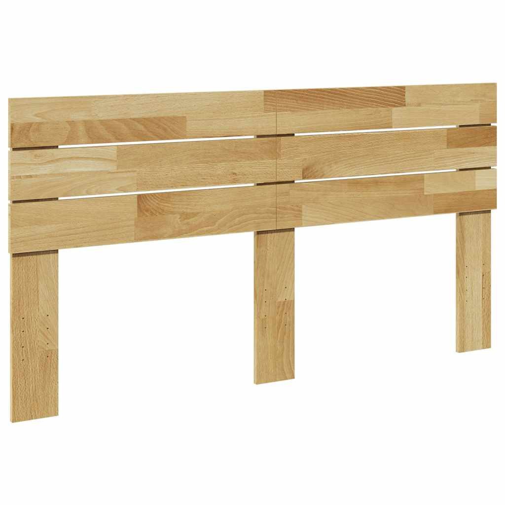 vidaXL Kopfteil Kopfteil 150 cm Massivholz Eiche, (1 St)