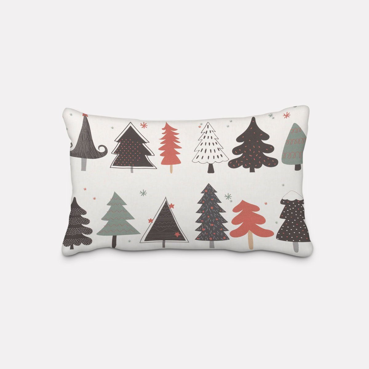 SCHÖNER LEBEN. Декоративные подушки SCHÖNER LEBEN. Подушкиhülle Merry Christmas Weihnachtsbaum ecru schwar