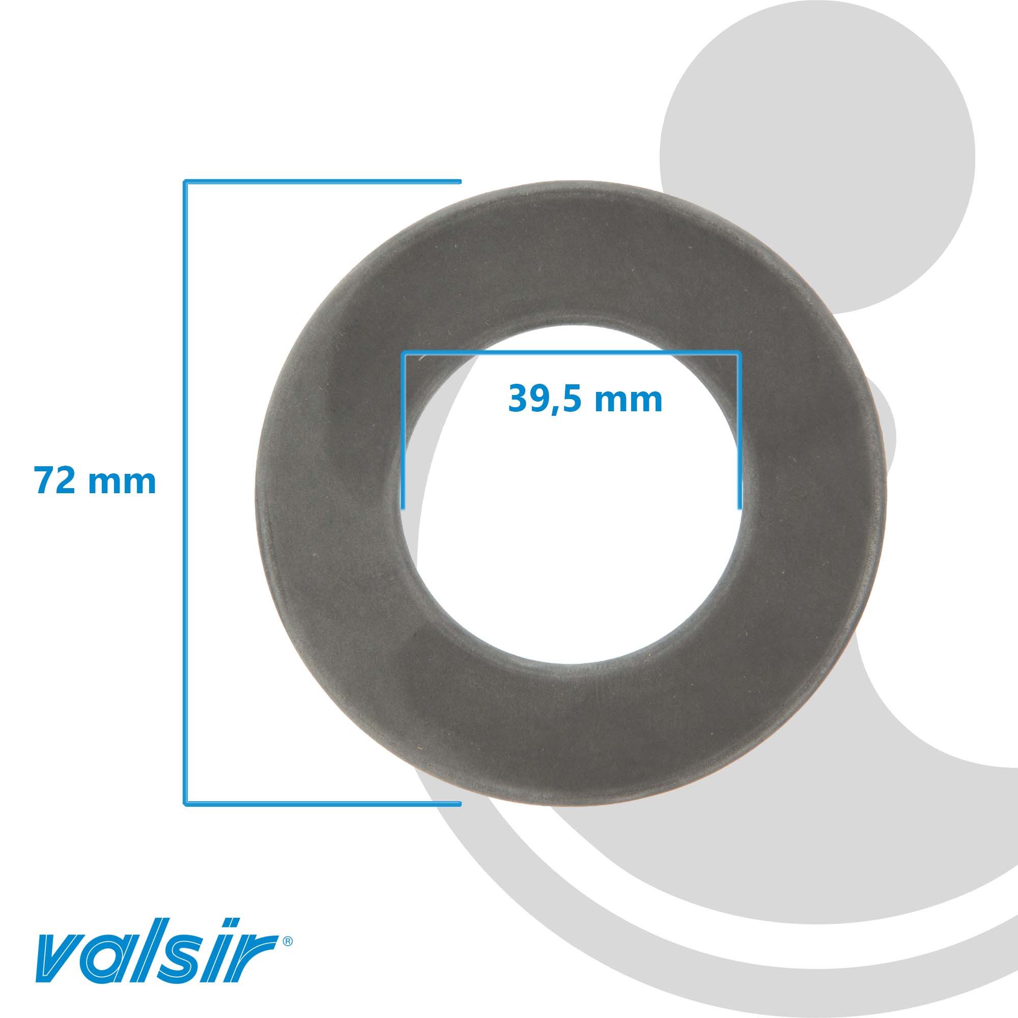 Valsir Spülkasten Heberglockendichtung Ø 72 x Ø 39,5 x 2,7 mm UP VS0801065