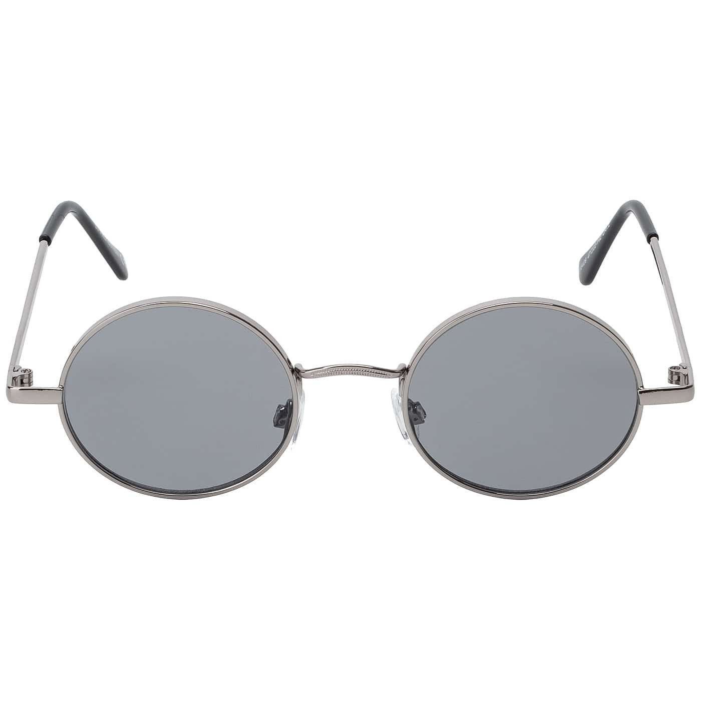 BEZLIT Eyewear Retrosonnenbrille Rund Form Designer Herren Sonnenbrille (1-St) mit Grau, Schwarz und Braunen Linsen