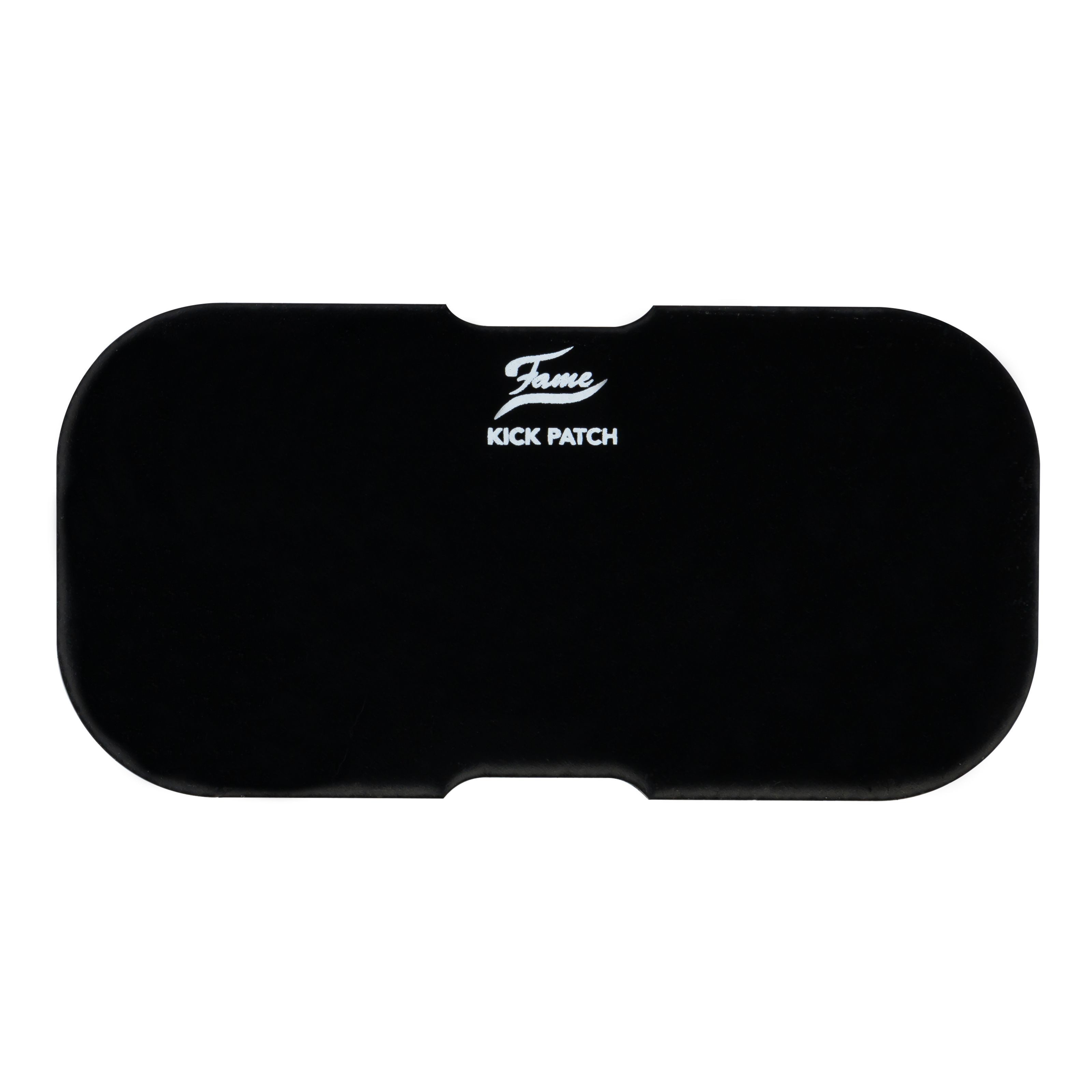 FAME Bass Drum, Zubehör für Drums, Fell-Zubehör, FKPDB-1 Bass Drum Patch Double Black - Zubehör für Drumfelle