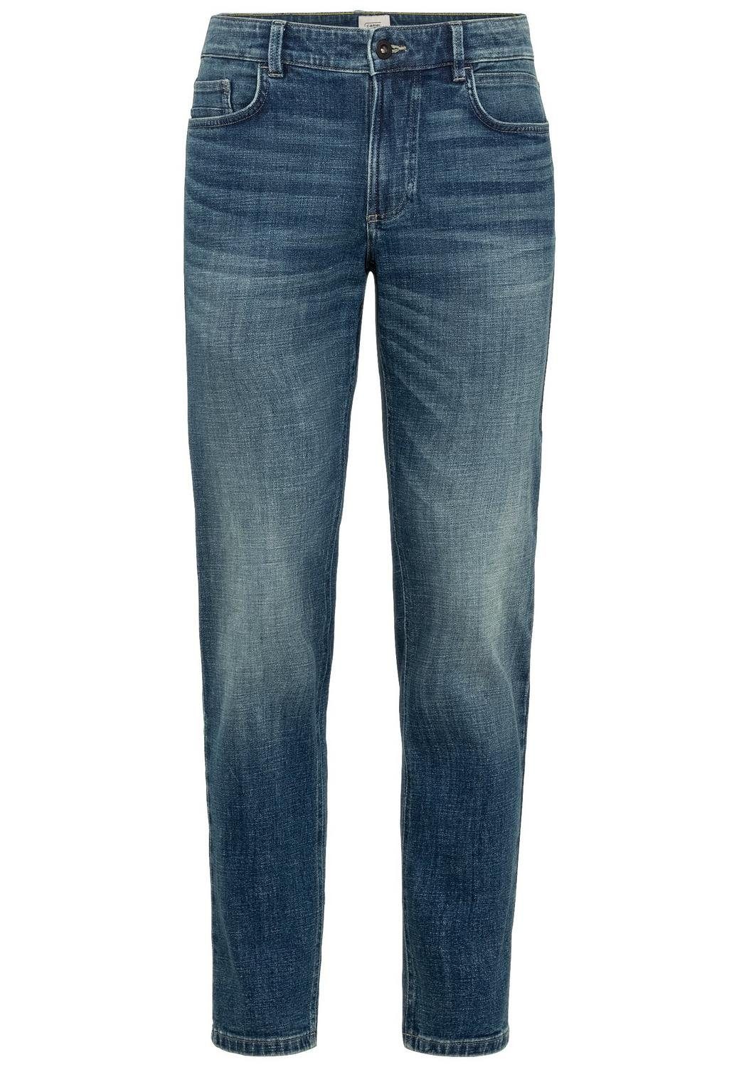 Denim Slim Mid Greencast Regular-fit-Jeans active Fit, camel