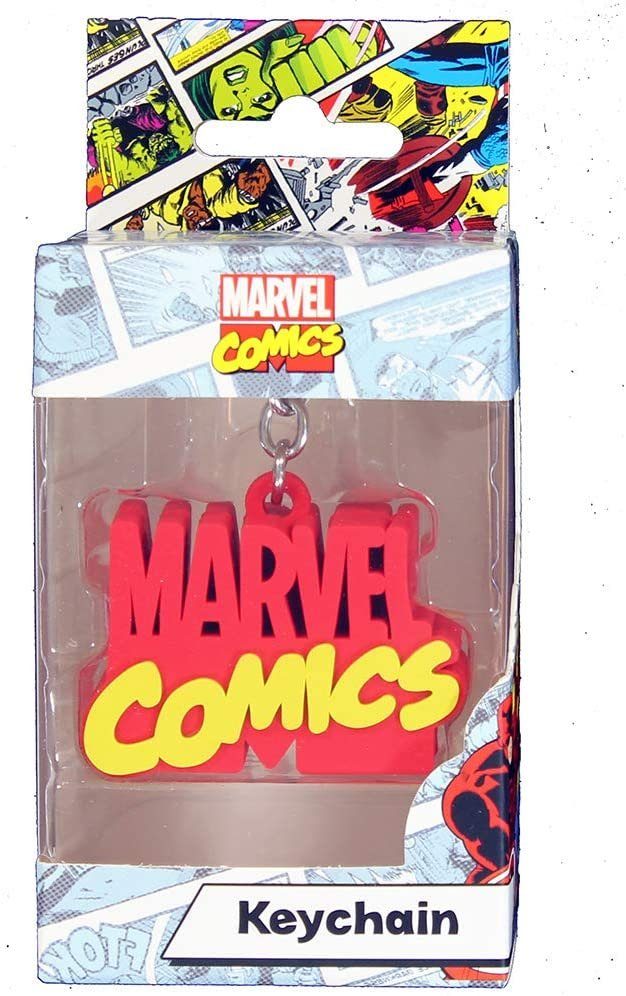 MARVEL Schlüsselanhänger Marvel Comics Schlüsselanhänger Rubber Keychain günstig online kaufen