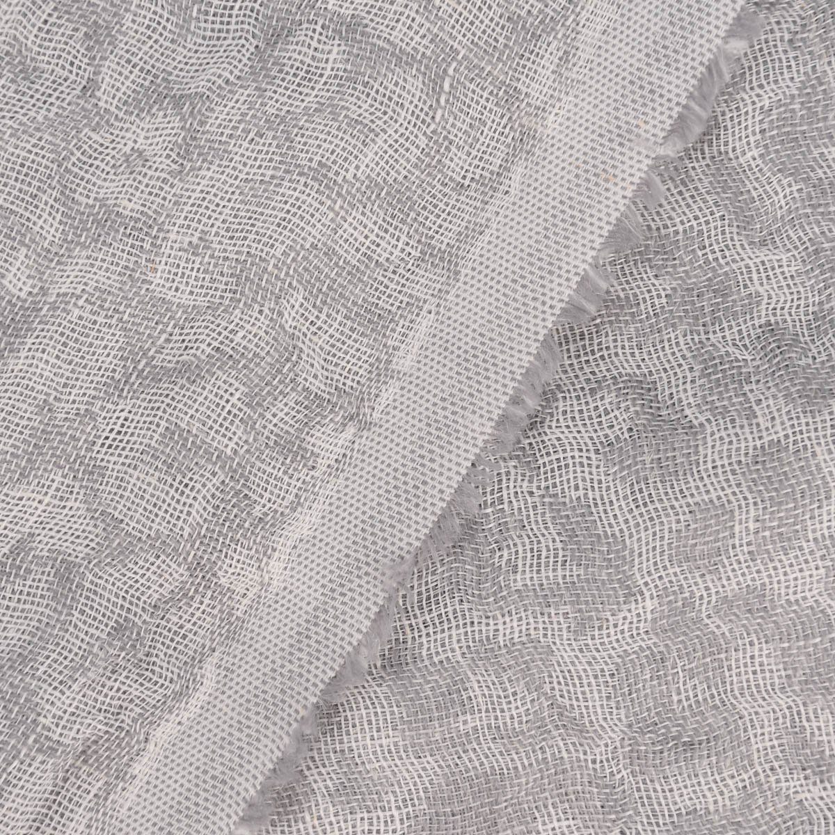 Rasch TEXTIL Stoff Rasch Textil Dekostoff Leinen Inbetween Safari Leomuster grau 300cm, überbreit