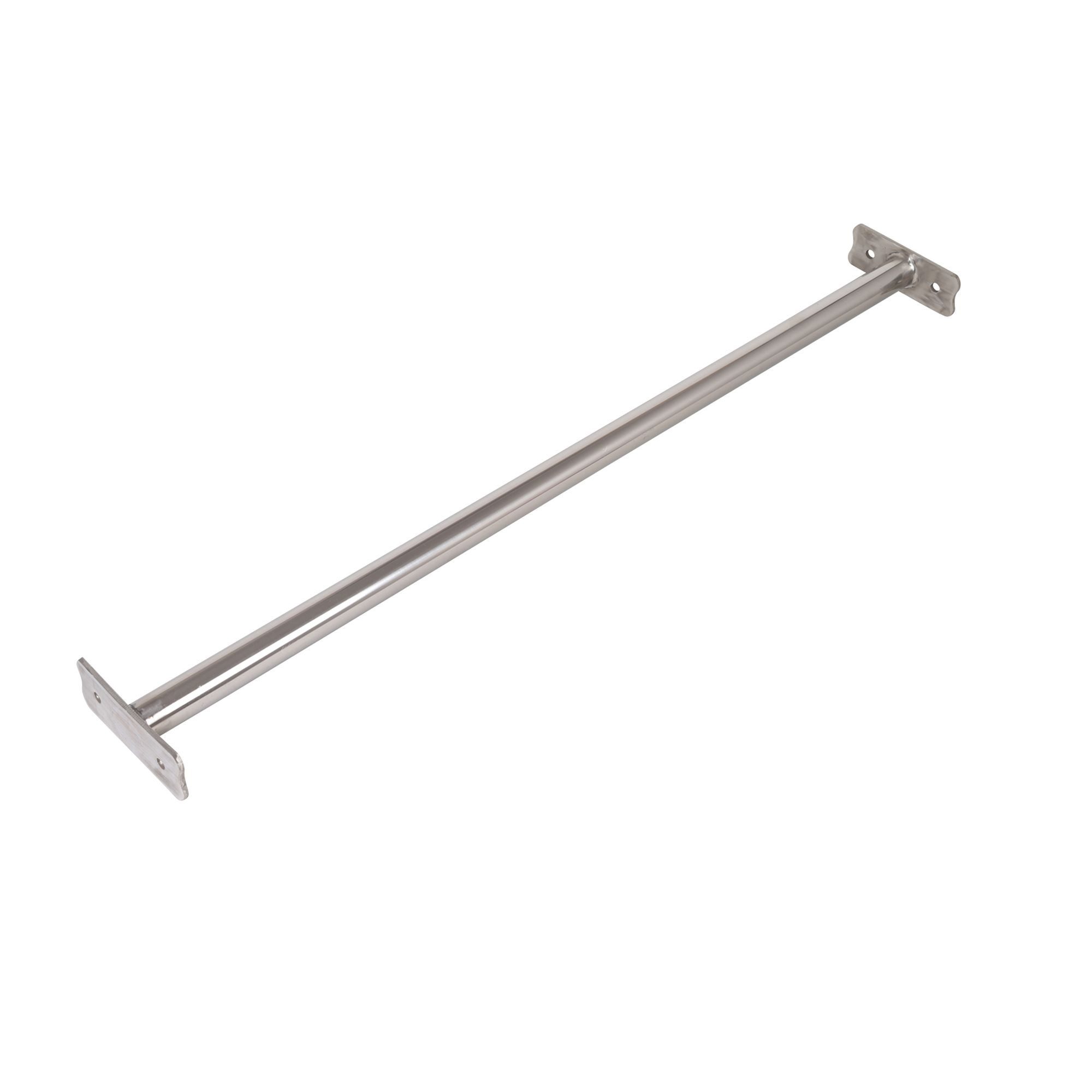 ROG-Gardenline Klimmzugstange RECKSTANGE TURNSTANGE AUS EDELSTAHL MIT BEFESTIGUNGSMATERIAL