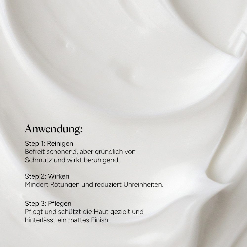 JUNGLÜCK Hautpflege-Set Set Unreinheiten mindern mit SPF 30, 1-tlg., Wirkt ausgleichend und beruhigt deine Haut