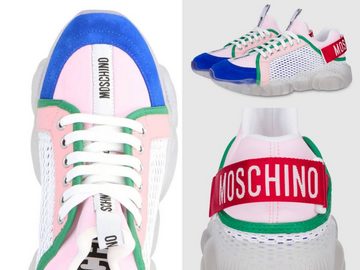 Moschino MOSCHINO COUTURE Special Teddy Low Sneakers Trainers Schuhe Turnschuhe Sneaker