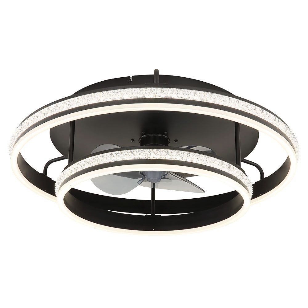 GLOBO LIGHTING Deckenventilator, Deckenventilator Deckenlampe Fernbedienung günstig online kaufen