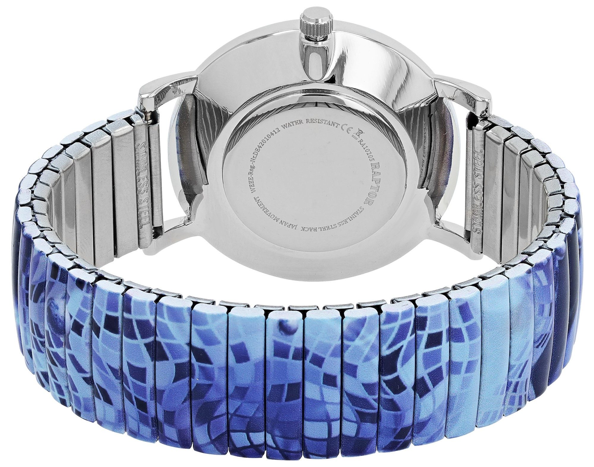 Raptor Quarzuhr Colorful Edition mit Edelstahlzugarmband, 3 ATM, Mineralgla günstig online kaufen