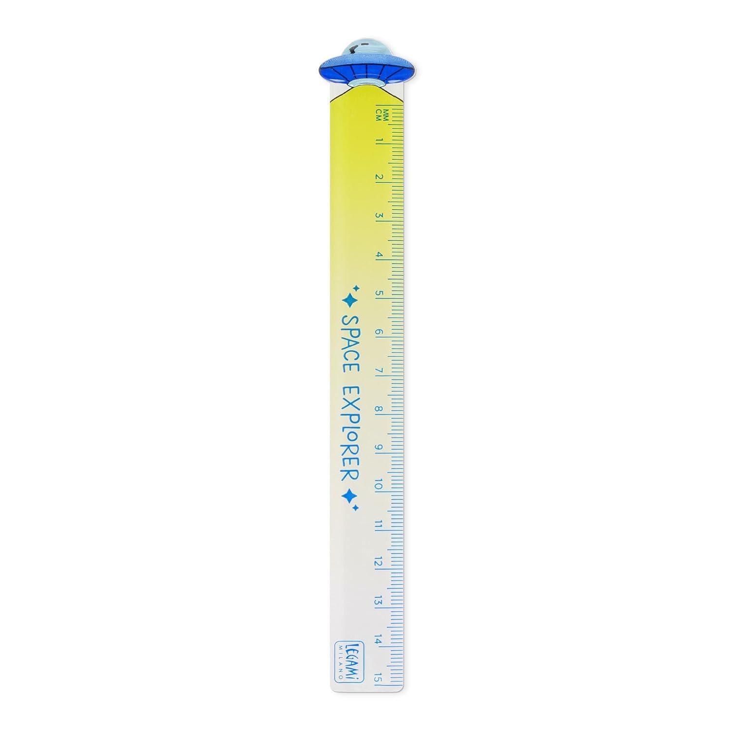 Legami Gelschreiber Legami Space Explorer Lineal 15 cm – Weltraum-Design