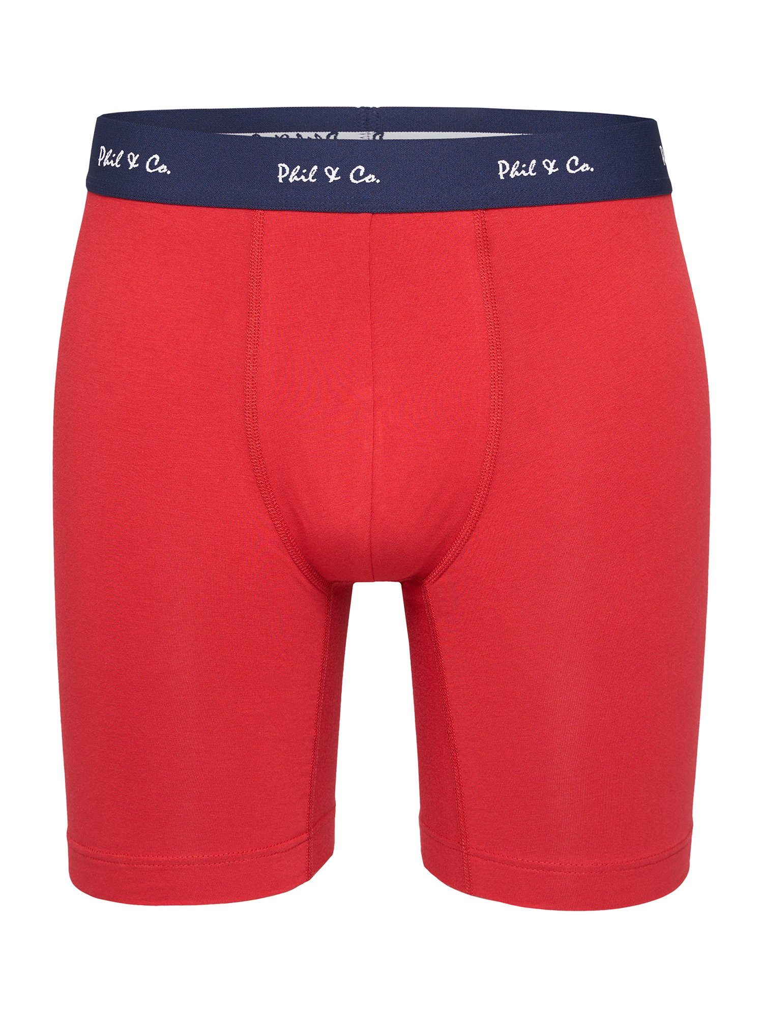 Langer Boxer Long Boxer Briefs - langes Bein - Jersey - ohne störendes Etikett