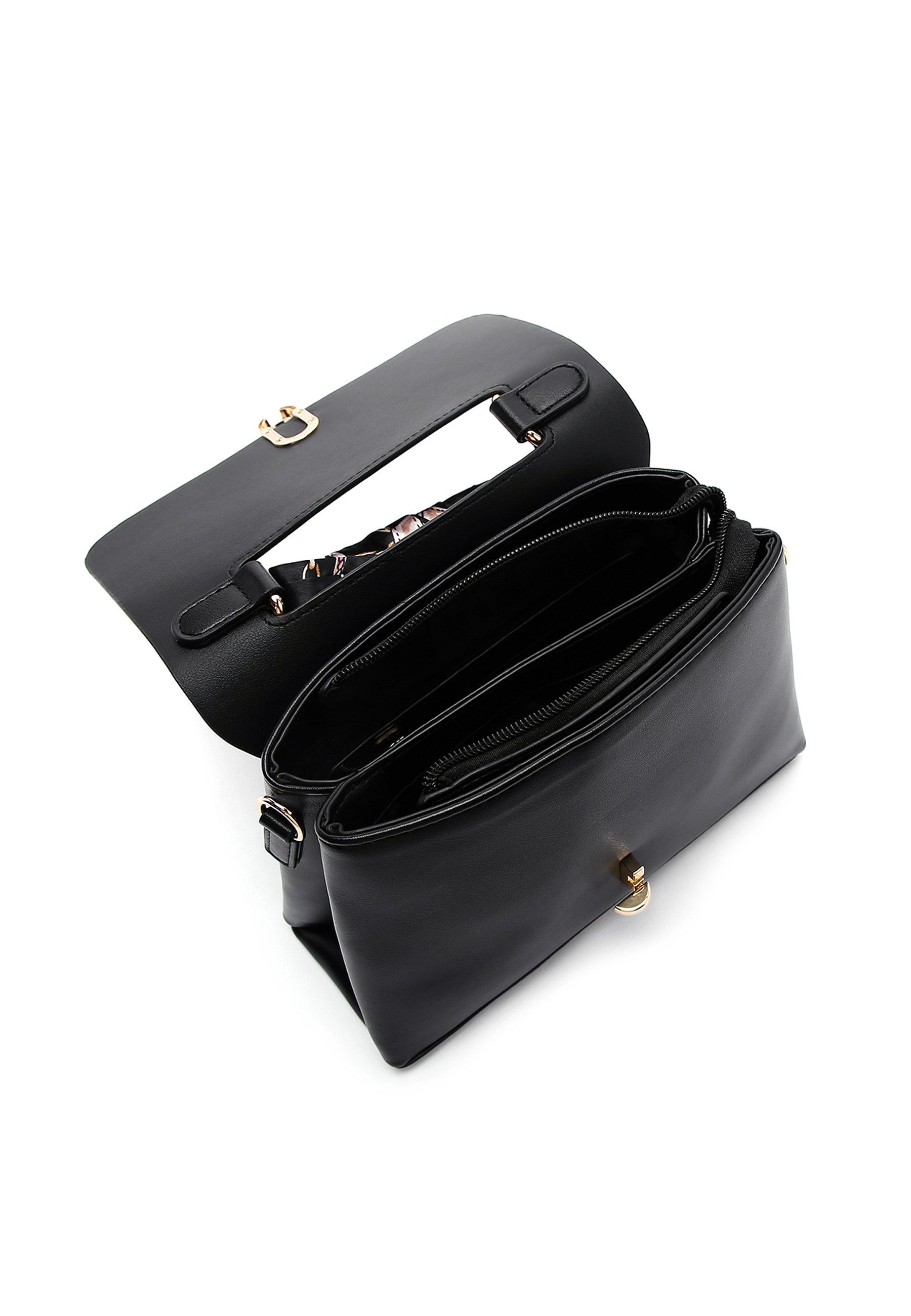 Derimod Umhängetasche Handtasche aus Kunstleder